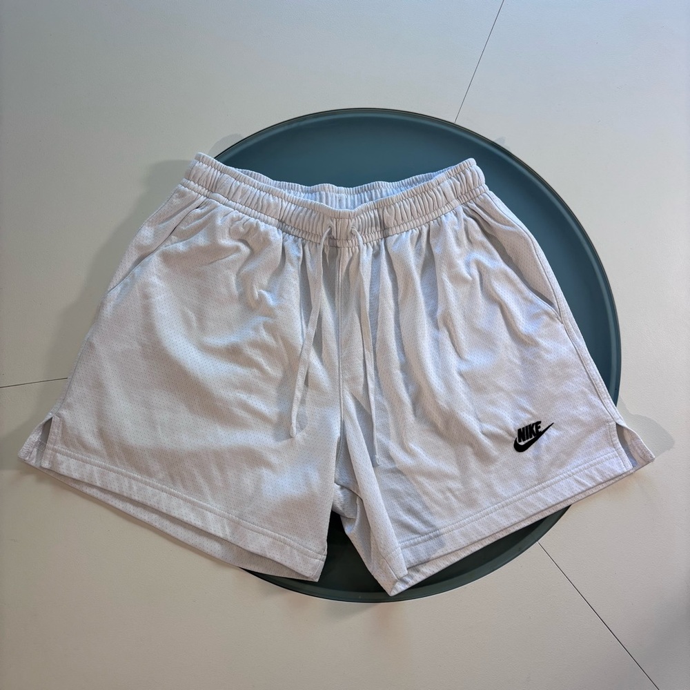 Nike White mesh Shorts